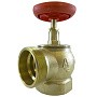 Клапан пожарный латунный КПЛМ DN50 PN16 угловой 90гр. муфта-штуцер с удлиненным шпинделем Апогей купить в Екатеринбурге | "Проконсим"