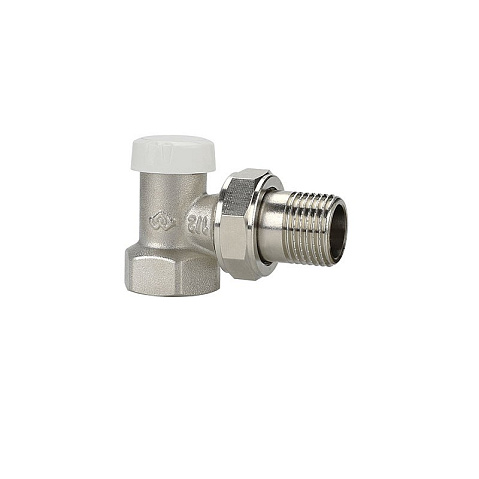 Клапан радиаторный VARMEGA VM10201 DN15 PN10 угловой настроечный G-1/2'' муфта-штуцер купить в Екатеринбурге | "Проконсим"