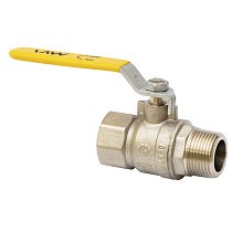 Краны латунные шаровые газовые DN 15-20 PN 25 рычаг муфта-штуцер MVI BV.812 купить в Екатеринбурге | "Проконсим"