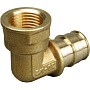 Угольник латунный для PEX труб 16-1/2'' PN 10 OP под надвижную гильзу с внутренней резьбой ONE PLUS купить в Екатеринбурге | "Проконсим"
