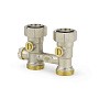 Узелы нижнего подключения VARMEGA VM138 DN20 прямой однотрубный 3/4''x3/4'' евроконус, с байпасом муфта-штуцер купить в Екатеринбурге | "Проконсим"