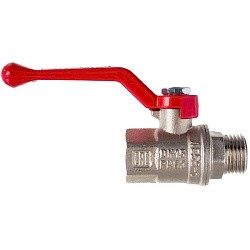  Латунный шаровой кран Ду50 Ру25 Valfex VF.215.NR1.200.DP 11Б27фт1М ВР-НР, проход , рычаг. (111201038) со склада Проконсим в Екатеринбурге