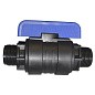 Кран шаровой компрессионный Valfex DN-20 PN-16 G-3/4''х3/4'' НР-НР купить в Екатеринбурге | "Проконсим"
