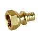 Муфта латунная для PEX труб 16-1/2'' PN 16 S-2,2мм переходная  с накидной гайкой Valfex VF.422.AF купить в Екатеринбурге | "Проконсим"