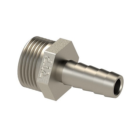 Штуцер никелированный DN 20 PN 40 НР3/4'' с ершом под шланг d20мм прямой купить в Екатеринбурге | «Проконсим»