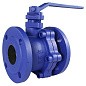 Кран шаровой полнопроходной DN 32 PN 16 чугунный фланцевый 165мм уплотнение PTFE с рукояткой РИДАН 082X4803R купить в Екатеринбурге | "Проконсим"