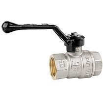 Краны латунные шаровые DN 15-50 PN 25-40 никелированные рычаг муфта-муфта LD Pride 47.301 купить в Екатеринбурге | "Проконсим"