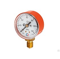 Манометр Росма ТМ-210Р.00 пропановый, 50мм, 0-0.6МПа, резьба M12x1,5, радиальный, класс точности 2. купить в Екатеринбурге | "Проконсим"