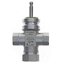 Клапаны из нержавеющей стали трехходовые DN 15-50 PN 25 с внутренней резьбой под привод до 130гр. РИДАН VRB-3R купить в Екатеринбурге | "Проконсим"