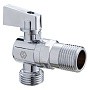 Кран латунный шаровой угловой MVI BV.463 DN 15-15 PN 10 штуцер бабочка купить в Екатеринбурге | "Проконсим"