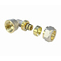 Угольник латунный для PEX труб 16-1/2'' PN 10 обжимной никелированный Valfex VF.352.N  купить в Екатеринбурге | "Проконсим"