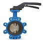 Затвор дисковый поворотный DN 80 PN 16 межфланцевый с резьбовыми проушинами диском из нержавеющей стали уплотнение-EPDM ручной FAF 3660080 купить в Екатеринбурге | "Проконсим"
