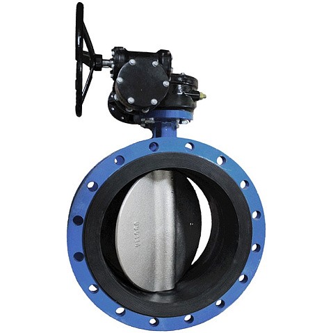 Затворы чугунные дисковые DN 250-1000 PN 10(16) фланцевые с чугунным диском с редуктором СибЗТА купить в Екатеринбурге | "Проконсим"