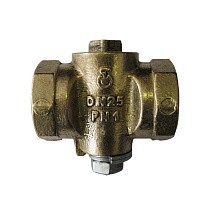 Краны латунные  газовые 11Б39бк DN 25/25-25 PN 1 натяжные купить в Екатеринбурге | "Проконсим"