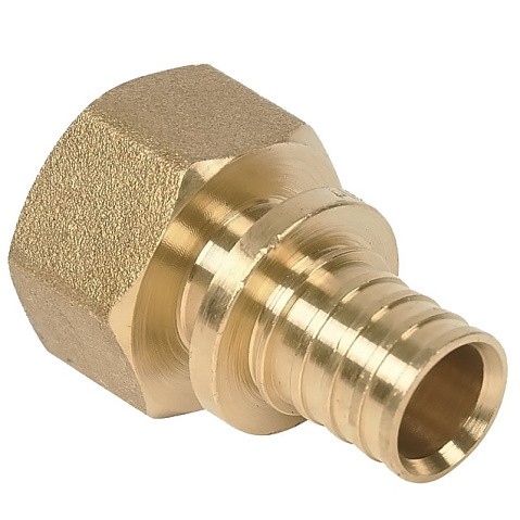 Муфта латунная под надвижную гильзу PEX-ВР 16-1/2" Hipex типS HFWS00049 купить в Екатеринбурге | "Проконсим"