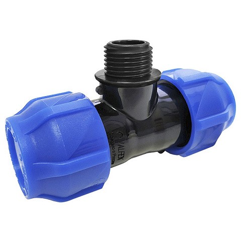 Тройник компрессионный переходной Valfex DN-50 PN-16 G-2 1/4'' НР купить в Екатеринбурге | "Проконсим"