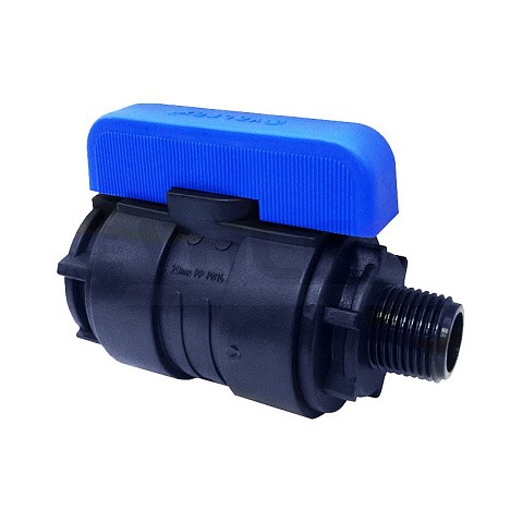 Кран шаровой компрессионный Valfex DN-16 PN-16 G-3/4''x3/4'' ВР-НР купить в Екатеринбурге | "Проконсим"