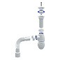 Сифон для мойки Unicorn В120Р, 40х50 гибкий отвод, 1 1/2'' х40 пластиковая чаша купить в Екатеринбурге | "Проконсим"