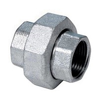 Американка чугунная DN 15-25 PN 16 оцинкованная прямая муфта-муфта купить в Екатеринбурге | "Проконсим"