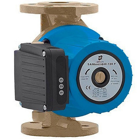 Насос циркуляционный с мокрым ротором SANbasic II 40-120 F250 573Вт 3х380В 3-скор. фланцевый PN10 65C IMP PUMPS купить в Екатеринбурге | "Проконсим"