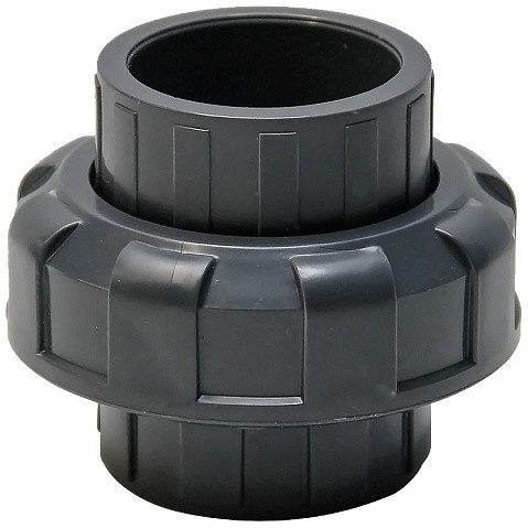 Муфта разборная НПВХ DN 110 PN 16 клеевая уплотнение EPDM черная Aquaviva BOD1100 купить в Екатеринбурге | "Проконсим"