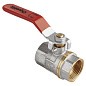 Кран латунный шаровой MVI AquaHit BV.311.04 DN 15 PN 25 рычаг муфта-муфта полнопроходной никелированный купить в Екатеринбурге | "Проконсим"