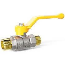 Краны латунные шаровые газовые DN 15-25 PN 40 рычаг штуцер-штуцер LD Pride GAS купить в Екатеринбурге | "Проконсим"