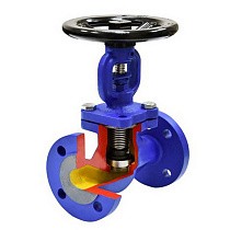 Клапаны запорные DN 15-100 PN 16 высокопрочный чугун с сильфонным уплотнением фланцевые АСТА В323 купить в Екатеринбурге | "Проконсим"