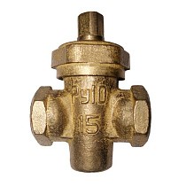 Краны латунные 11Б6бк DN 15-50 PN 10 пробко-сальниковые муфта-муфта купить в Екатеринбурге | "Проконсим"