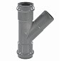 Тройник раструбный НПВХ SDR26 45гр DN 110-110 PN 10 Хемкор купить в Екатеринбурге | "Проконсим"