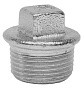 Заглушки чугунные DN 15-50 PN 16 оцинкованные штуцерные Fittex Plus купить в Екатеринбурге | "Проконсим"