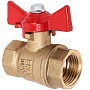 Краны латунные шаровые 11Б27фт1М DN 15-32 PN 40 бабочка муфта-муфта Valfex.217 DeltaPro купить в Екатеринбурге | "Проконсим"