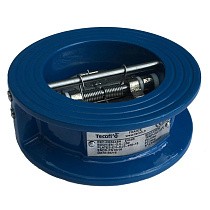 Клапаны обратные 2-створчатые DN 40-300 PN 16  чугунные створки межфланцевые Tecofi CB3448N купить в Екатеринбурге | "Проконсим"