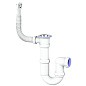 Сифон для мойки Unicorn Y421, 1 1/2'' х40 без отвода, чаша из нержавеющей стали, круглый перелив купить в Екатеринбурге | "Проконсим"