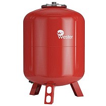 Баки расширительные для отопления DN 32 PN 10 вертикальные красные WESTER купить в Екатеринбурге | "Проконсим"