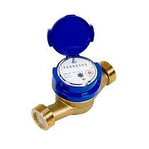  Счетчики холодной воды ОСВУ DN 25-40 PN 16 до 90гр. муфтовые Декаст (ПК Прибор) Qnom  м3/ч  (181100182) со склада Проконсим в Москве