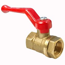Краны латунные шаровые 11Б27фт1М DN 15-50 PN 40 рычаг муфта-муфта Valfex.214 купить в Екатеринбурге | "Проконсим"