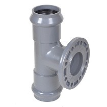 Тройники НПВХ раструбные SDR26 DN 110-315 PN 10 фланцем Хемкор купить в Екатеринбурге | "Проконсим"