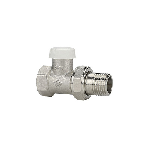 Клапан радиаторный VARMEGA VM10301 DN15 PN10 прямой настроечный G-1/2'' муфта-штуцер купить в Екатеринбурге | "Проконсим"