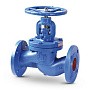 Клапан запорный (вентиль) DN 15 PN 16 фланцевый 130мм до 160гр. графитовый чугунный FAF 2100015 купить в Екатеринбурге | "Проконсим"