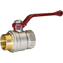 Краны латунные шаровые DN 15-50 PN 25-40 никелированные рычаг муфта-штуцер Temper 88 ГОСТ Р 59553 купить в Екатеринбурге | "Проконсим"