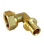 Угольник латунный для PEX труб 16-1/2'' PN 16 S-2,2мм под надвижную гильзу Valfex VF.455.AF купить в Екатеринбурге | "Проконсим"