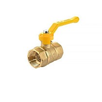 Краны латунные шаровые Галлоп газовые DN 40 PN 16 муфта-муфта рычаг купить в Екатеринбурге | "Проконсим"