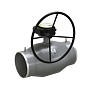 Кран стальной шаровой цельносварной LD Energy Regula, DN 150 PN 25, 360мм, стандартнопроходной, приварной с редуктором купить в Екатеринбурге | "Проконсим"
