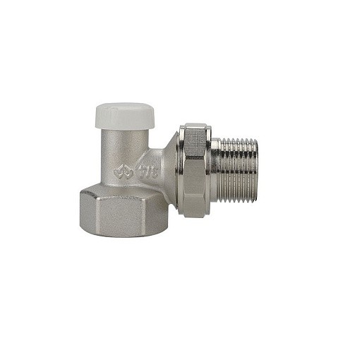 Клапан радиаторный VARMEGA VM10203 DN20 PN10 угловой настроечный G-3/4'' муфта-штуцер купить в Екатеринбурге | "Проконсим"