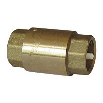 Клапан латунный обратный пружинный DN 100 PN 10 муфтовый пластиковый шток, SGL купить в Екатеринбурге | "Проконсим"