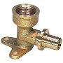 Угольник уст латунная под надвижную гильзу PEX-ВР 20-1/2" Hipex типS HFWS00056