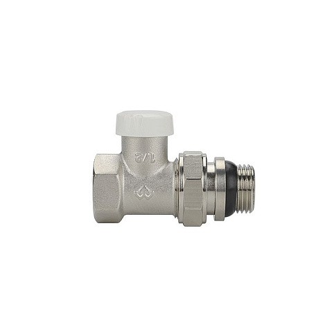 Клапан радиаторный VARMEGA VM10311 DN15 PN10 прямой настроечный G-1/2'' с уплотнением муфта-штуцер купить в Екатеринбурге | "Проконсим"