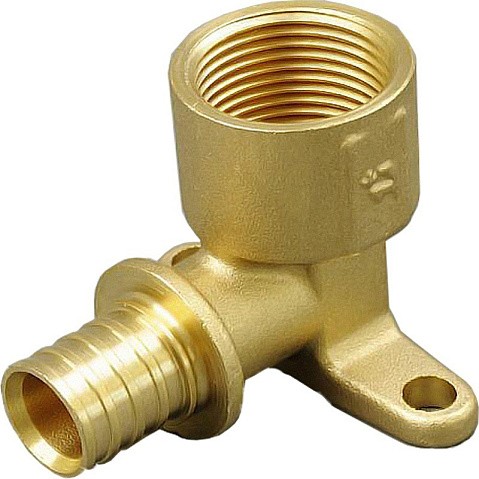 Угольник латунный для PEX труб 16-1/2'' PN 10 под надвижную гильзу с внутренней резьбой ONE PLUS купить в Екатеринбурге | "Проконсим"