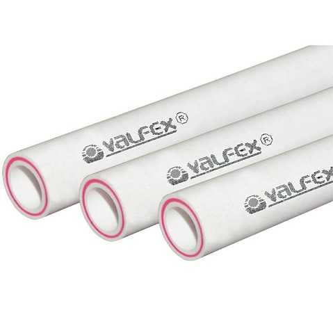 Труба ПП 63х10,5 SDR 6 PN 25 армированная стекловолокном белая Valfex купить в Екатеринбурге | "Проконсим"